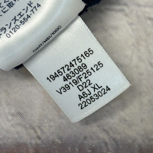 Lands' End Men Supima Cotton Cardigan Sweater Size XL X-Large Blue C052 -9 - Picture 7 of 14